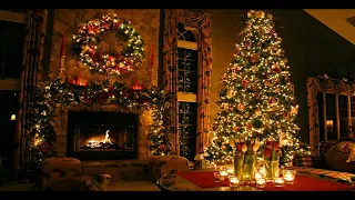 2 Hours of The Best Classic Christmas Songs with fireplace and beautiful background 2022