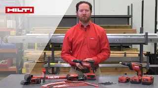 OVERVIEW of the Hilti SD 5000-A22 cordless drywall screw gun