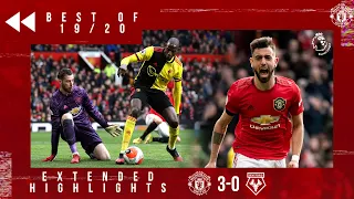 Best of 19/20 | Manchester United 3-0 Watford | Bruno Fernandes first goal