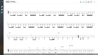 Slash - Anastasia (BASS TAB PLAY ALONG)