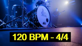 120 BPM - 4/4 Time Signature Drum Track ( This is a TRACK! More Complexed than a simple loop )