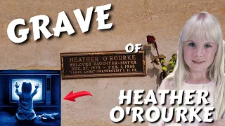 Grave of Heather O'Rourke / POLTERGEIST STAR TOO YOUNG TO GO
