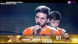 X-Factor4 Armenia-Gala Show 8-Edgar Ghandilyan-Queen/We Will Rock You
