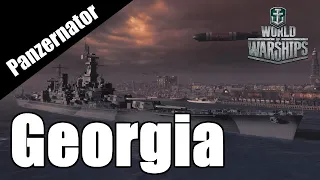 Damage Personal Record! Georgia gameplay - World of Warships