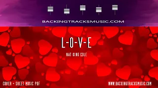 BACKING TRACKS: "L-O-V-E"  (Nat king Cole)  COVER