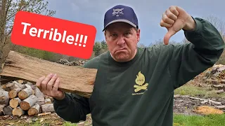 Oak Firewood STINKS!!!