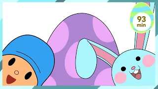 🐰 POCOYO AND NINA - Easter Bunny Pranks [93 min] ANIMATED CARTOON for Children | FULL episodes