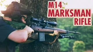 Springfield M1A GI Standard / M14 Scoped Marksman Rifle (Part 3) | RangerDave