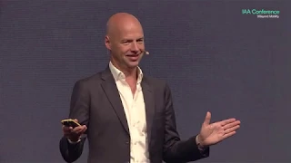 Prof. Dr. Sebastian Thrun about autonomous cars and flying vehicles  (Keynote IAA Conference 2019)