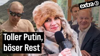 Reporterin Katja Kreml: Wie erfolgreich ist Putins Propaganda in Deutschland? | extra 3 | NDR