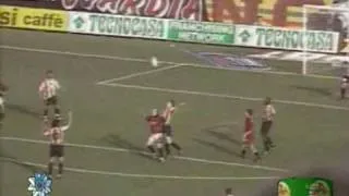 Salernitana Vicenza 2 - 1 gol Vannucchi commento Tommaso D'angelo 16.5.1999 stadio Arechi di Salerno