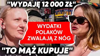 "12 000 zł miesięcznie". Szokujące wydatki Polaków. "Teraz są takie ceny..."