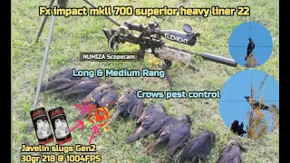 Long & Medium Range Crows Pest Control l javelin Slugs Gen2 30gr218@1004fps l #fximpactmk2