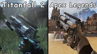 Apex Legends vs Titanfall 2 - All Weapons Comparison