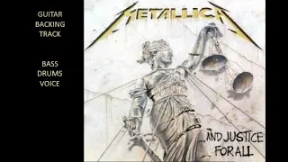 Metallica - ONE (GUITAR BACKING TRACK)