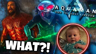 Aquaman 2 Trailer Breakdown (The Baby WHAT?!)