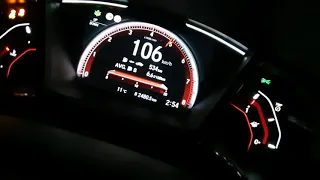 Civic X 2019 1.5T MT 0 - 100 km/h