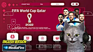 Download e Football Pes 2023 PPSSPP Android Offline Spesial FiFA World Cup Qatar 2022 Grafics HD