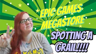 Epic GAMES Megastore & Spotting A Grail In The Wild!! (Cex, Games Galaxy)