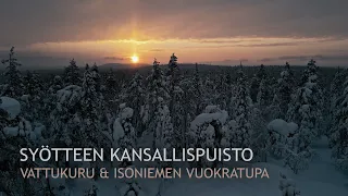 Syötteen kansallispuisto - Talviretki Vattukurun luontopolulla & yöpyminen Isoniemen vuokratuvalla