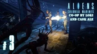 Aliens: Colonial Marines прохождение часть #3(БочкаЭля & Loki)