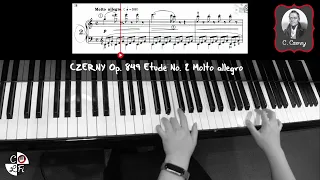 CZERNY Op. 849 Etude No. 2: Molto allegro (C. Czerny)