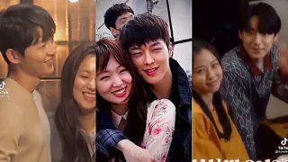 Kdrama couples behind the scenes tiktok because we love to see their interactions