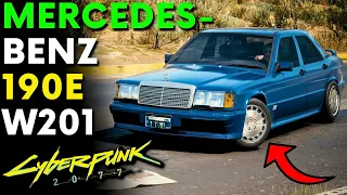 Cyberpunk 2077 - New Mercedes-Benz 190E W201