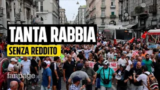 Reddito di cittadinanza, scontri a Napoli con la polizia: "La Meloni ha dichiarato guerra ai poveri"
