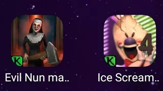 Evil Nun Maze: Endless Escape VS Ice Scream 4 - Gameplay