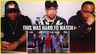 This Was Hard To Watch | BTS MAMA 2018 Artist of the Year Speech (REACTION)