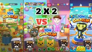 BOSS FIGHT🔥TOM GOLD RUN TALKING ANGELA 2VS MY SUPER HERO DASH ANDROID GAMEPLAY IOS LETSPLAY.PART-154