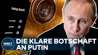 UKRAINE: Menschenrechtsrat suspendiert Russland! „Klare Botschaft der internationalen Gemeinschaft“