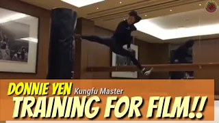 Donnie Yen Training For Film