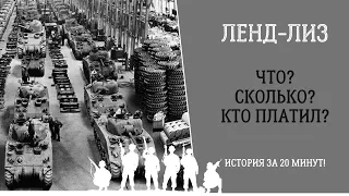 ЛЕНД-ЛИЗ. Что? Сколько? Кто платил? История за 20 минут! Часть 2