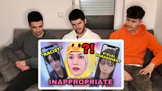 FNF Reacting to Kpop idols vs inappropriate fancalls |  #kpop  #reaction
