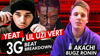 The Making Of Yeat & Lil Uzi Vert "3G" By Akachi Chief Keef Producer & Multi-Platinum Bugz Ronin