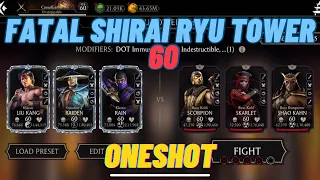 Fatal Shirai Ryu Tower 60 | MK Mobile