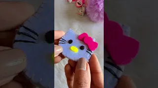 DIY Pencil Topper😱 #crafteraditi #youtubepartner #shorts #youtubeshorts #schoolcrafts ​⁠