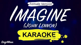John Lennon – Imagine (Karaoke Piano) Female Version +6