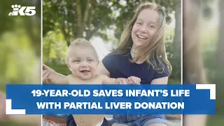 Teen's living organ donation saves baby