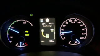 Toyota Yaris ibrida - test durata batteria e top speed