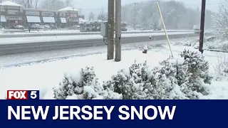 Snow storm: Conditions in New Jersey