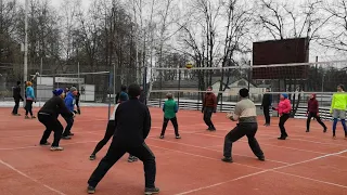 Парковый волейбол. Измайловский парк