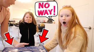 A MEGA SURPRISE PRESENT ARRIVED FOR THE GIRLS! ** SHOCKED!! **