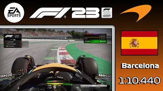 F1 23 Spain PS World Record & Setup (1:10.440)