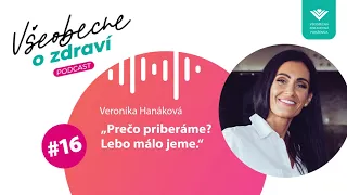 #16 Veronika Hanáková: Prečo priberáme? Lebo málo jeme.