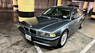 BMW e38 740i Nice body and interior color. 37 style