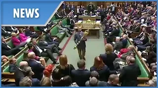 Labour MP grabs ceremonial mace in protest of delayed Brexit vote