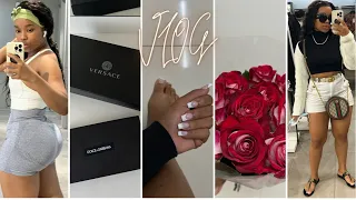 Mini vlog: nails / gym / young unboxing // LERATO M